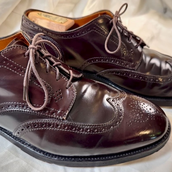 RARE-Alden Wing Tip Bal Oxford - Color 8 - Commando Soles - Size 13 - Picture 3 of 16